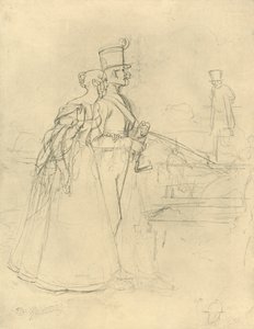 Die Begegnung, Mitte bis Ende des 19. Jahrhunderts, ca. 1924