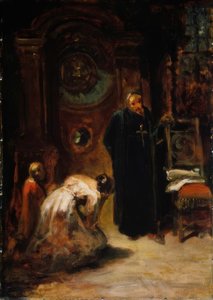 Die Beichte von Carl Spitzweg
