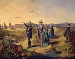 Engländer in der Campagna von Carl Spitzweg