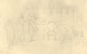 Im Vorzimmer seiner Hoheit, Mitte-spätes 19. Jahrhundert, ca. 1924