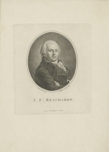 Porträt des Komponisten Johann Friedrich Reichardt 1752-1814, 1814