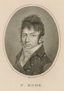 Porträt des Komponisten Pierre Jacques Joseph Rode