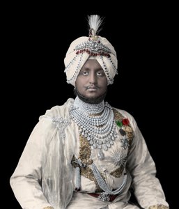 Bhupinder Singh von Patiala, Maharaja von Carl Vandyk