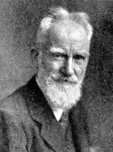 George Bernard Shaw, britischer Dramatiker, 1923