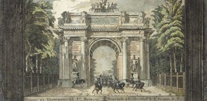 Fest im Katharinenhof, 1824-1825