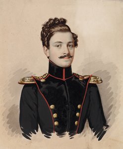 Porträt von Artemy Dmitrievich Raevsky 1814-1853, 1835