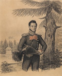 Porträt von Fjodor Iwanowitsch Dolgopolow 1792-1856, 1820er Jahre