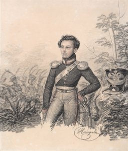 Porträt von Pavel Kotlubitsky, Ende der 1810er Jahre