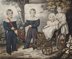 Porträt der Talyzin-Kinder, frühe 1830er Jahre