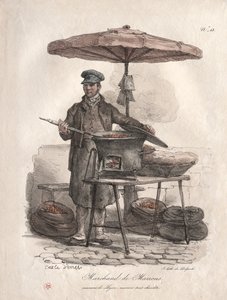Kastanienverkäufer