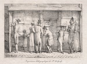 Delpech Lithographische Druckerei von Carle Vernet