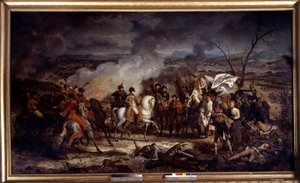 Napoleon I. während der Schlacht von Austerlitz am 2.12.1805 von Carle Vernet
