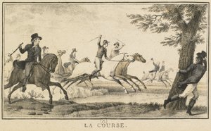 Rennszenen: Das Rennen von Carle Vernet