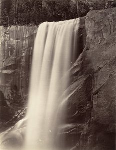 Vernal Falls, 350 Fuß, Yosemite, ca. 1872, gedruckt ca. 1876