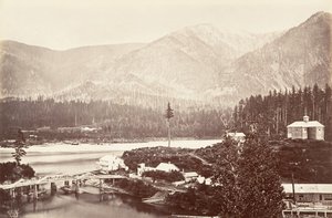 Kaskaden, Oregon, 1867, gedruckt ca. 1876