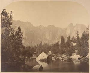 Cathedral Rock, Talabwärts, 1861