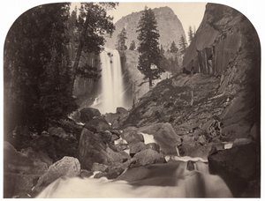 Piwyac, Vernal Fall, 300 Fuß, Yosemite, 1861