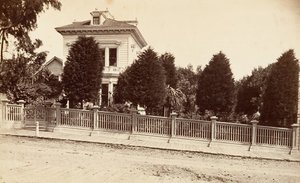 Residenz von Charles Bernard, 312 Oak Street, San Francisco, Kalifornien, ca. 1876