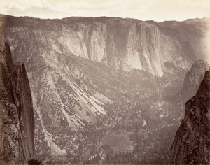 Yosemite-Tal, ca. 1872, gedruckt ca. 1876