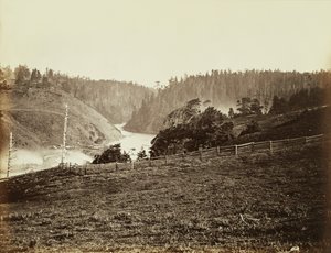 Albion River, Mendocino Co. Cal. von Carleton Watkins