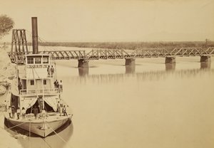 [Brücke über den Colorado Yuma] von Carleton Watkins