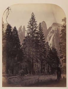 Kathedralenspitzen - Yosemite von Carleton Watkins