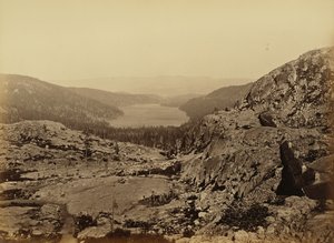 Donner Lake, C. P. R. R. von Carleton Watkins