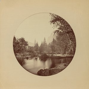 Glacier Point, 3700 ft, Yosemite von Carleton Watkins