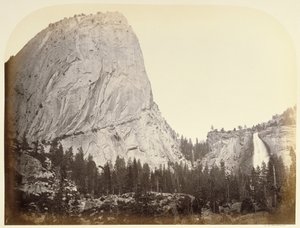 [Mt. Broderick - Nevada Fall - Yosemite] von Carleton Watkins