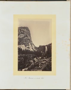 Mt. Broderick und der Nevada-Wasserfall von Carleton Watkins