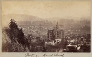 Portland - Mount Hood von Carleton Watkins