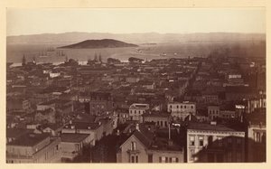 [Ansicht von Cal St. Hill S.F./ 3733] von Carleton Watkins