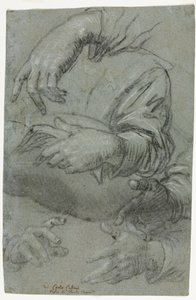 Studien von Händen (recto)
