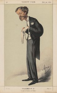 Vanity Fair: Staatsmann, Nr. 57 "Ein Mann der Mode und Politik" von Carlo (Ape) Pellegrini