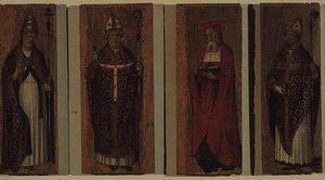 St. Gregor, St. Ambrosius, St. Augustinus, St. Hieronymus