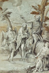 Die Taufe Christi von Carlo Caliari