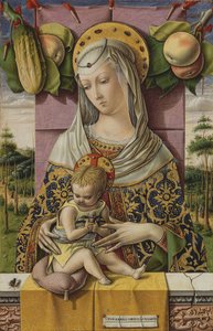Madonna mit Kind, ca. 1480 von Carlo Crivelli