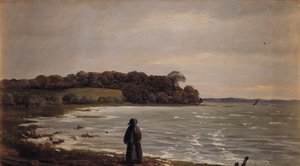 Am Præstø-Fjord im Wind von Carlo Dalgas