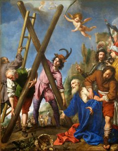 Der heilige Andreas betet vor seinem Martyrium, 1643