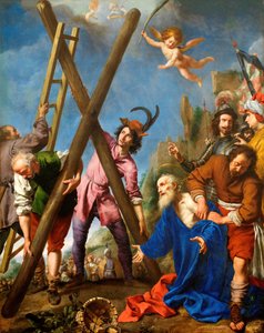 Der heilige Andreas betet vor seinem Martyrium, 1643