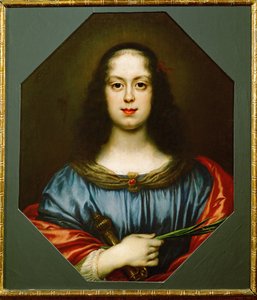 Vittoria della Rovere, Tochter von Federigo Ubaldo von Urbino, Ehefrau von Großherzog Ferdinand II. von Toskana, als Heilige Katharina
