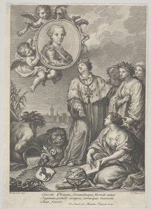 Porträt des zukünftigen Heiligen Römischen Kaisers Leopold II. als Erzherzog von Österreich, ca. 1760-67