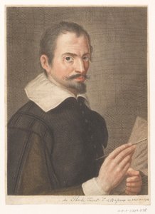 Porträt des Künstlers Francesco Bassano II (Porträts von Künstlern)
