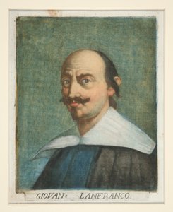 Giovanni Lanfranco, aus Ritratti di pittori (Porträts von Malern) von Carlo Lasinio