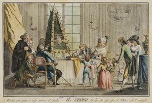 Die Familie, aus dem Portfolio Spiele, Unterhaltungen und jährliche Feste, die in der Toskana und besonders in Florenz üblich sind