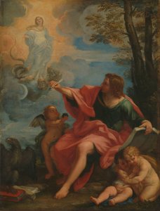 Der heilige Johannes der Evangelist auf Patmos