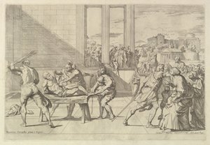 Martyrium des heiligen Andreas von Carlo Maratta or Maratti