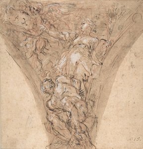Allegorische Figur des Friedens, 1625-1713 von Carlo Maratti