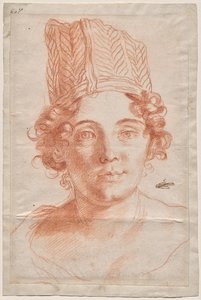 Porträt von Francesca Gommi, Ehefrau von Carlo Maratti von Carlo Maratti