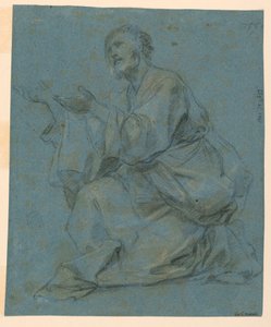 Studien: Zwei sitzende Männer von Carlo Maratti